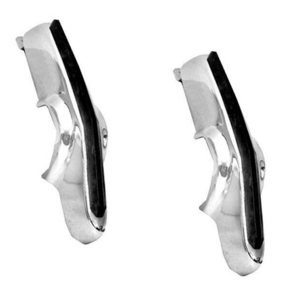 VioziteGam for Chevy for Camaro 1969 Base Rs SS Z28 Front Bumper Guards Chrome Pair 2pcs