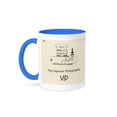 thumbnail image 1 of 3dRose, VIP Very Important Photographer, 15oz Two-Tone Blue Mug, 1 of 7