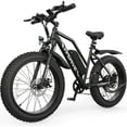 thumbnail image 1 of Vipdrive 26" 20 MPH Electric Bike for Adult, Peak 750W Commuting Ebike with 48V 13AH Removable Battery, Electric Mountain Bicycle with Front Suspension, Shimano 7-Speed Gear, 1 of 7