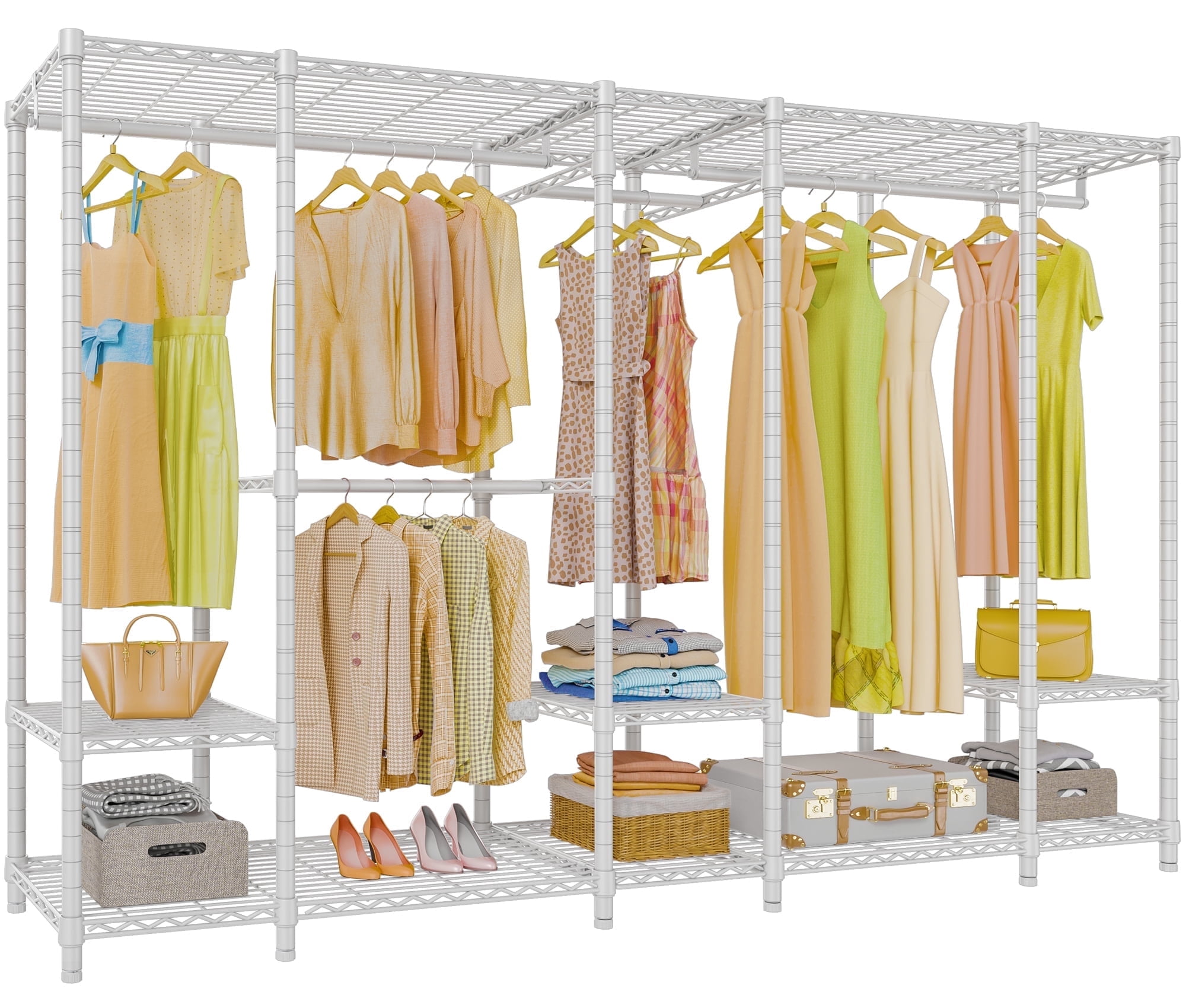 Large Replacement Rack VIPEK V50i Large Closet Rack, Heavy Duty, Easy Assembly, Max Load ...