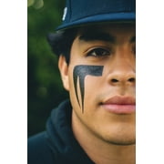 BLSTK Athletics Temporary Eye Black Tattoo Viper 2-Pack