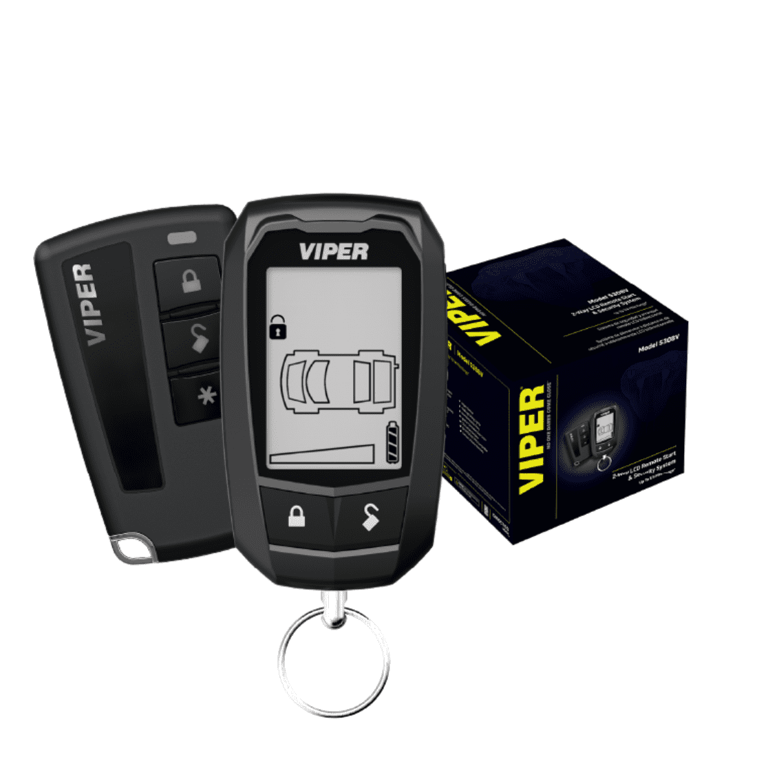 CLEAN VIPER DEI REMOTE START STARTER CAR KEY FOB TRANSMITTER EZSDEI7211