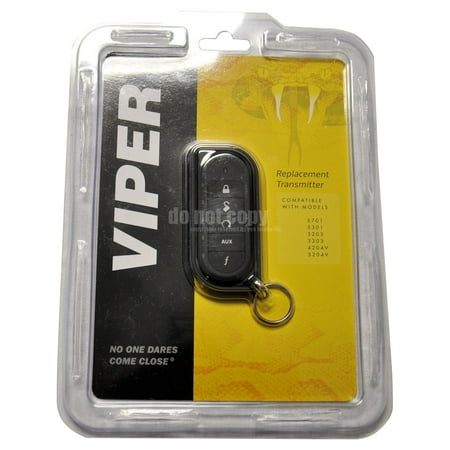 Viper 7254V Anti-Theft Device 2-Way LED Remote with Compatible Devices Security System, Black