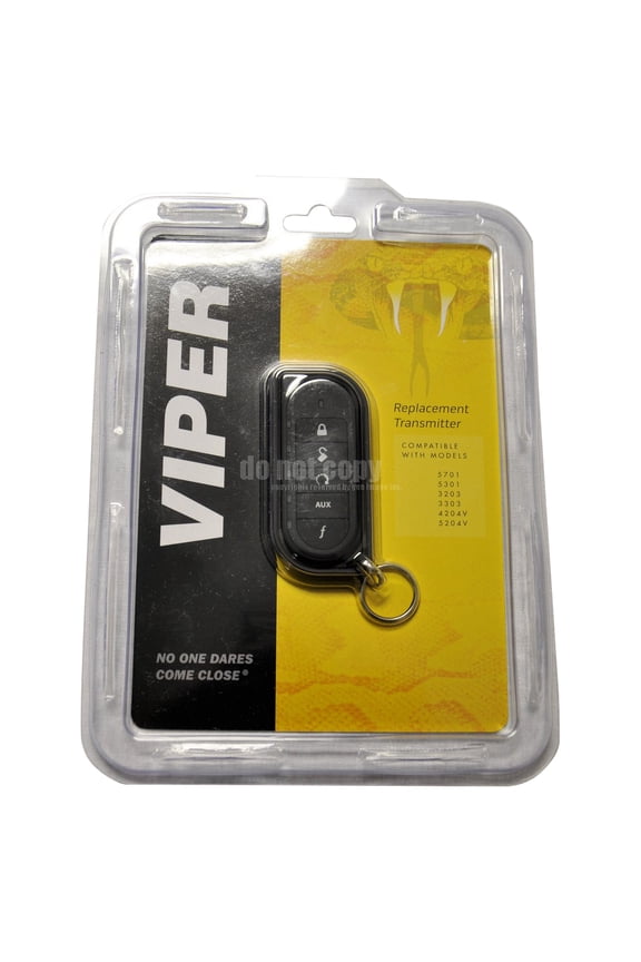 7254V Anti-Theft Device 2-Way LED Remote with Compatible Devices Security System, Black
