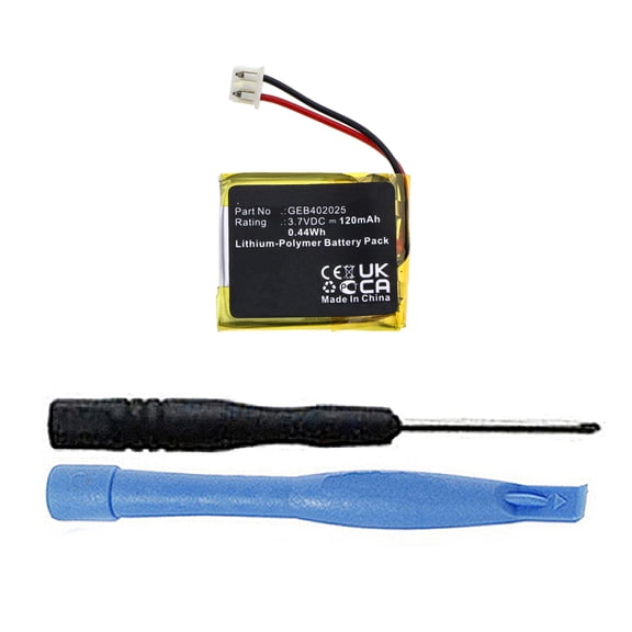 Viper 7752V, 7351V, Clifford Python 7754P Key Fob Battery JFC402023, GEB402025