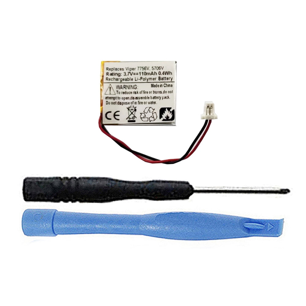 Viper 7756V 5706V 3706V 4706V Clifford 7756X Python Key Fob Battery ...