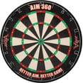 thumbnail image 1 of Viper AIM 360 Sisal Self Healing Practice Dartboard w/ Removable Aiming Circles, 1 of 8