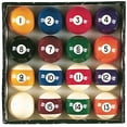 thumbnail image 1 of Viper Billiard Master 2 1 4 Regulation Size Billiard Pool Balls Complete 16 Ball Set, 1 of 2