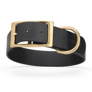 W 1.5" L 16-28 inch, XL, XXL Viper Biothane Waterproof Collar - Brass Hardware