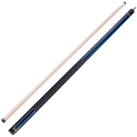 Viper Clutch 58" Billiard/Pool Cue, 2 Piece, Blue, 21 Ounce