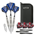thumbnail image 1 of Viper Cold Steel 80% Tungsten 24 Gram Steel Tip Darts & Casemaster Deluxe Black Dart Case, 1 of 3