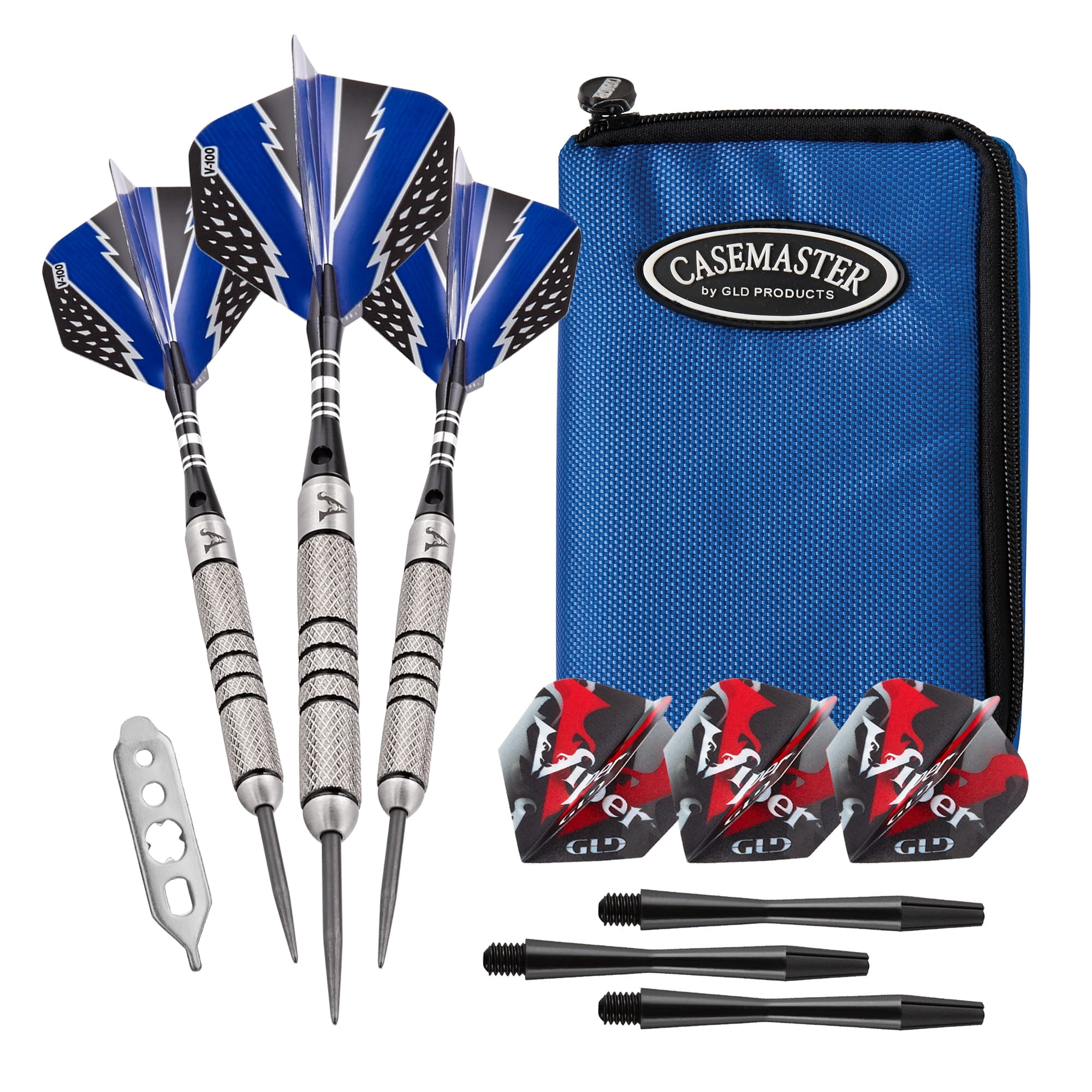 Viper Cold Steel Tungsten Steel Tip Darts 24 Grams And Casemaster ...