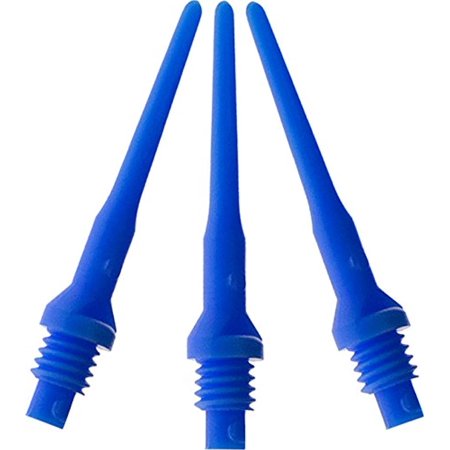 Viper Dart Accessory Tufflex II 2BA Thread Soft Tip Dart Points Blue 500 Pack