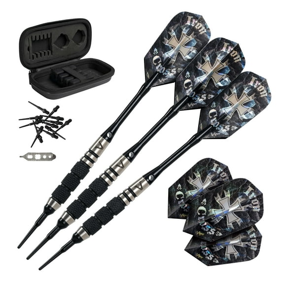 Viper Desperado 80% Tungsten Soft Tip Dart Set, Double Knurled 18 Grams