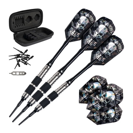 Viper Desperado 80% Tungsten Soft Tip Dart Set, Triple Knurled 18 Grams