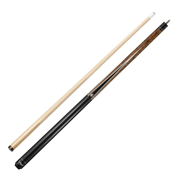 Viper Diamond 58" Billiard/Pool Cue, 2 Piece, Brown Stain, 18 Ounce