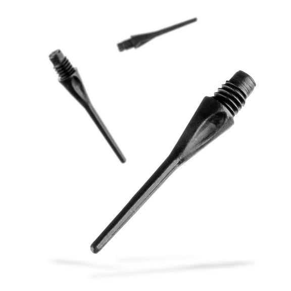 Viper Diamond Tips 2BA Dart Tips, 1000 Replacement Dart Tips, Black