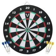Viper Double Play Traditional & Baseball Coiled Paper Fiber Dartboard with Darts