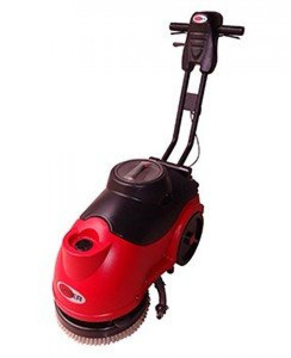 Global Industrial Electric Walk-Behind Auto Floor Scrubber 13 Cleaning  Path - Corded