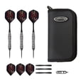 thumbnail image 1 of Viper Fatal Shot 24 Gram Steel Tip Darts & Casemaster Deluxe Black Dart Case, 1 of 3