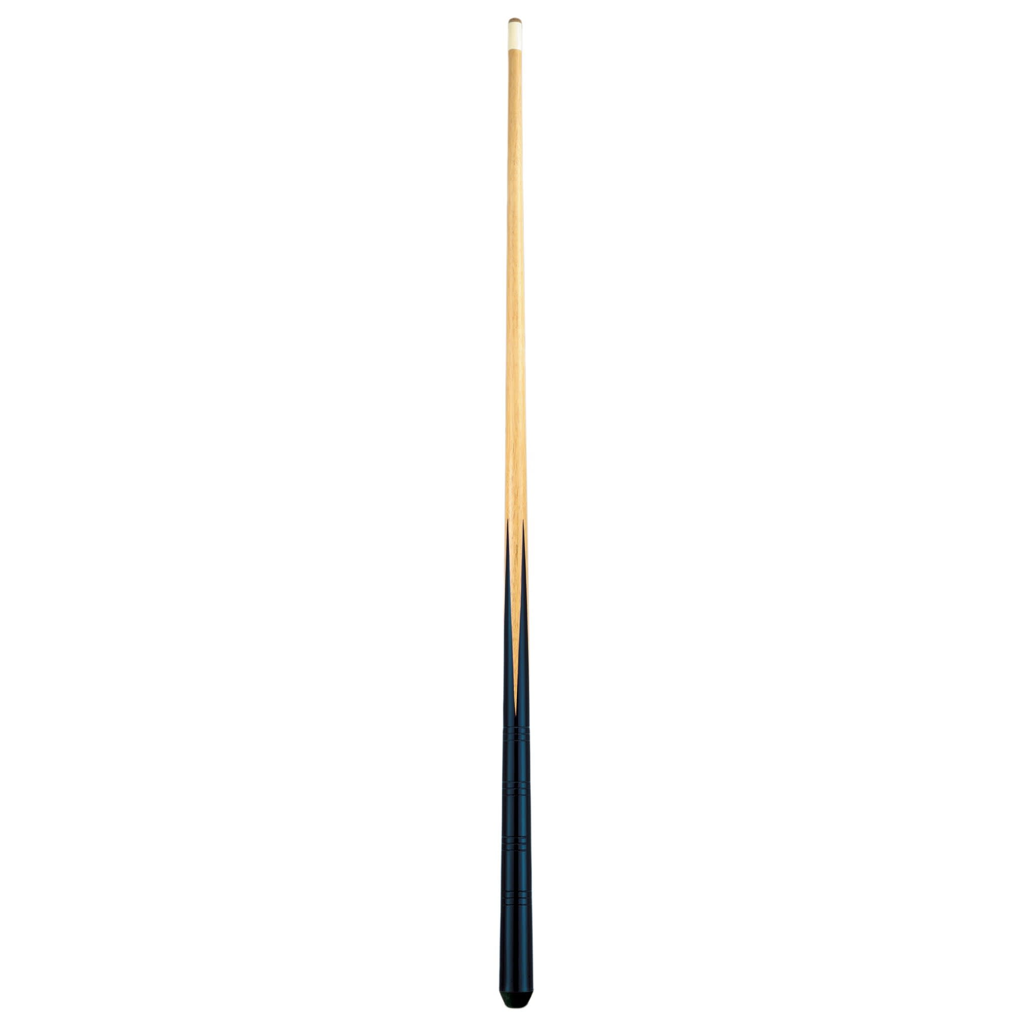 Viper 48" Black and Natural Hardwood Billiard Cue Stick