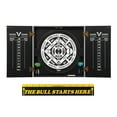 thumbnail image 1 of Viper Hideaway Cabinet with Coiled Paper Dartboard & "The Bull Starts Here" Throw Line Marker, 1 of 4