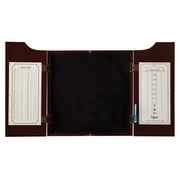 Viper Hudson Steel Tip Dartboard Cabinet with Scoreboard, Mahogany