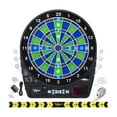 thumbnail image 1 of Viper Ion Electronic Dartboard w/ 48 Games, Up to 8 Players, Blue/Green, 1 of 12
