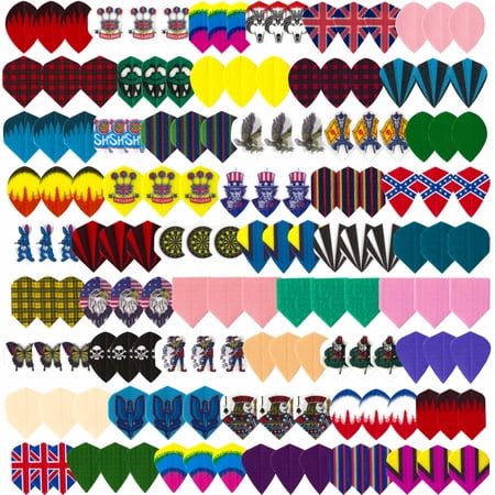 Viper Nylon Assorted Dart Flights, 50 Sets (150 Flights)