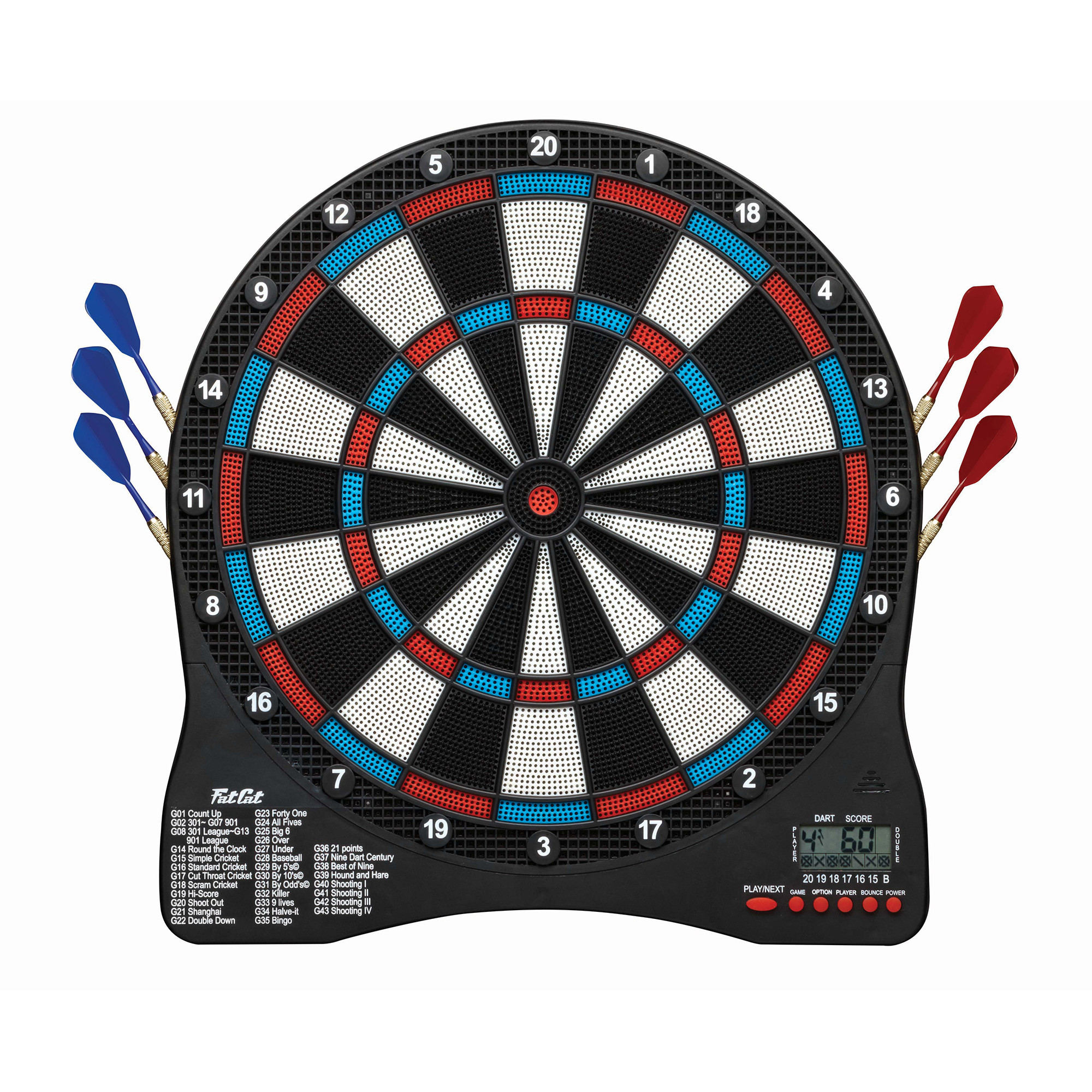 Arachnid Electronic Dartboard with LCD Display