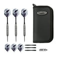 thumbnail image 1 of Viper Raven 25 Gram Steel Tip Darts & Casemaster Deluxe Black Dart Case, 1 of 3