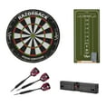 thumbnail image 1 of Viper Razorback Sisal/Bristle Dartboard with 22 Gram Steel Tip Darts, Throw Line Light & Small Chalk Scoreboard, 1 of 5
