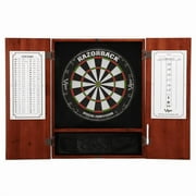 Viper Razorback Sisal Dartboard & Metropolitan Cinnamon Cabinet