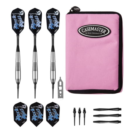 Viper Rock & Roll Underground Soft Tip Darts & Casemaster Pink Select Dart Case