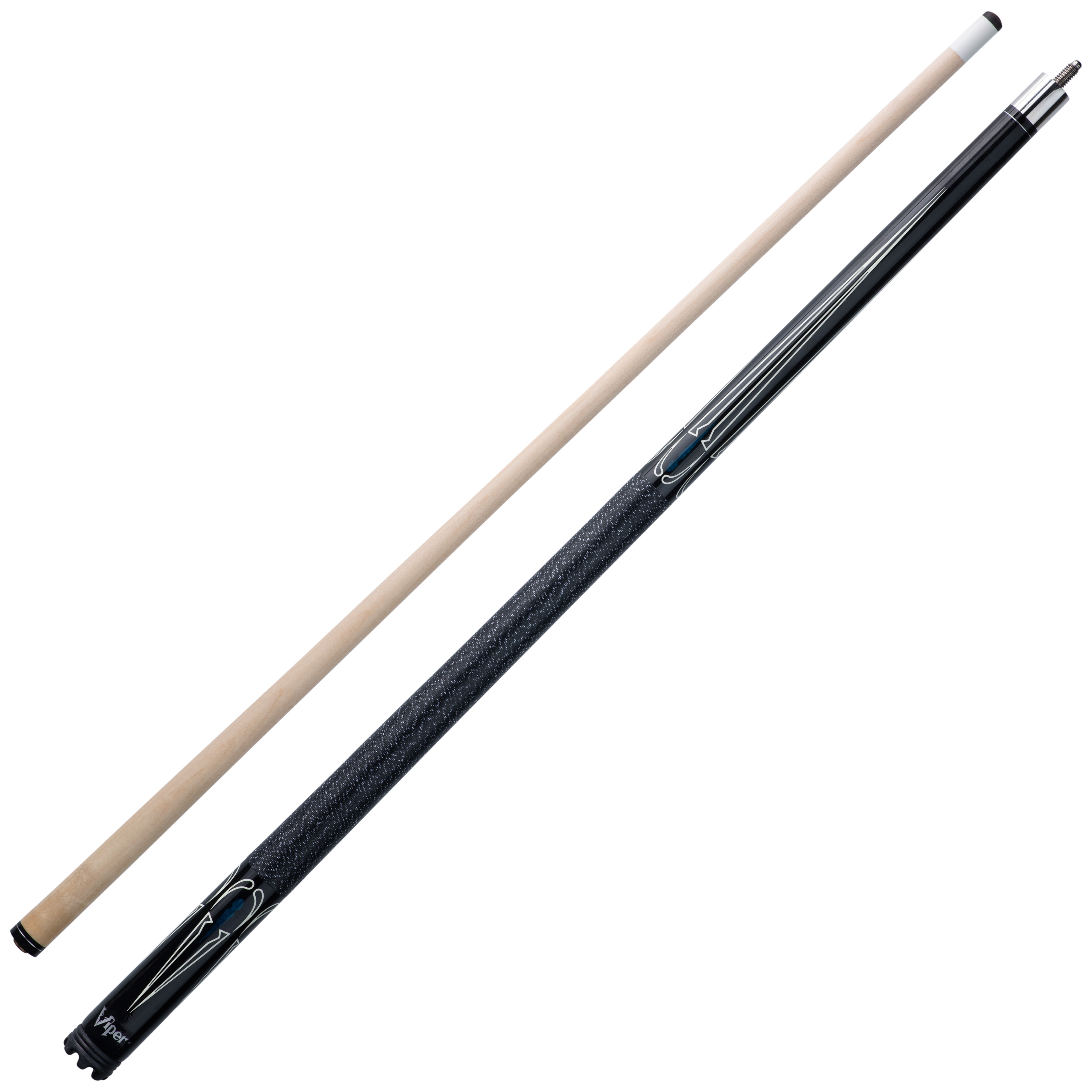 Viper Sinister Series Black White Design Pool Cue - Walmart.com