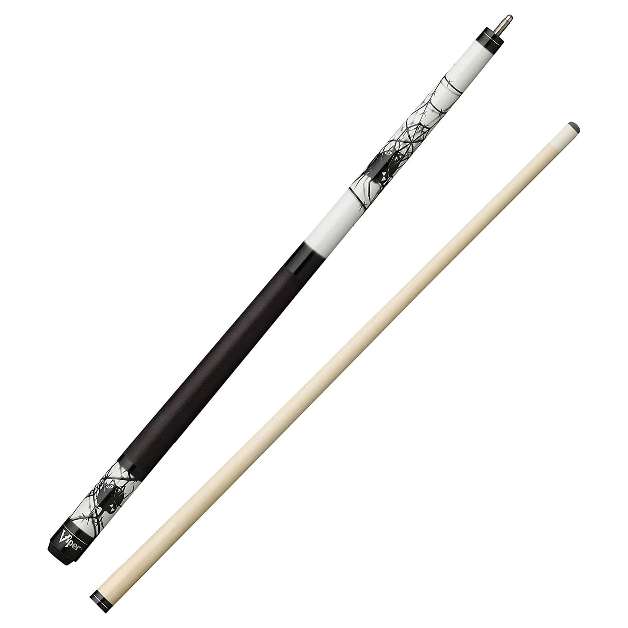 Viper Junior Black and White Maple Pool Cue