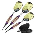 thumbnail image 1 of Viper Spinning Bee Soft Tip Dart Set, 16 Grams, Purple, 1 of 8