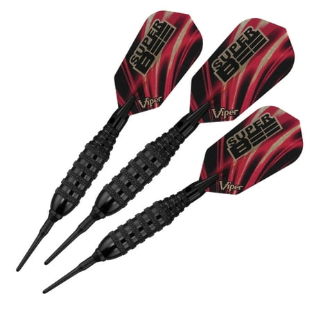 Viper Super Bee Soft Tip Dart Set, 16 Grams, Black