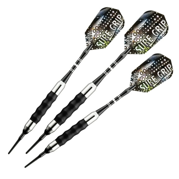 Viper Sure Grip Black 18 Gram Soft Tip Darts Set | 20-0006-18