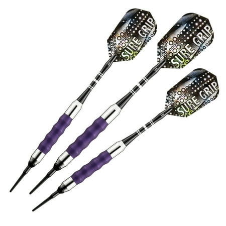 Viper Sure Grip Soft Tip Dart Set, 16 Grams, Purple