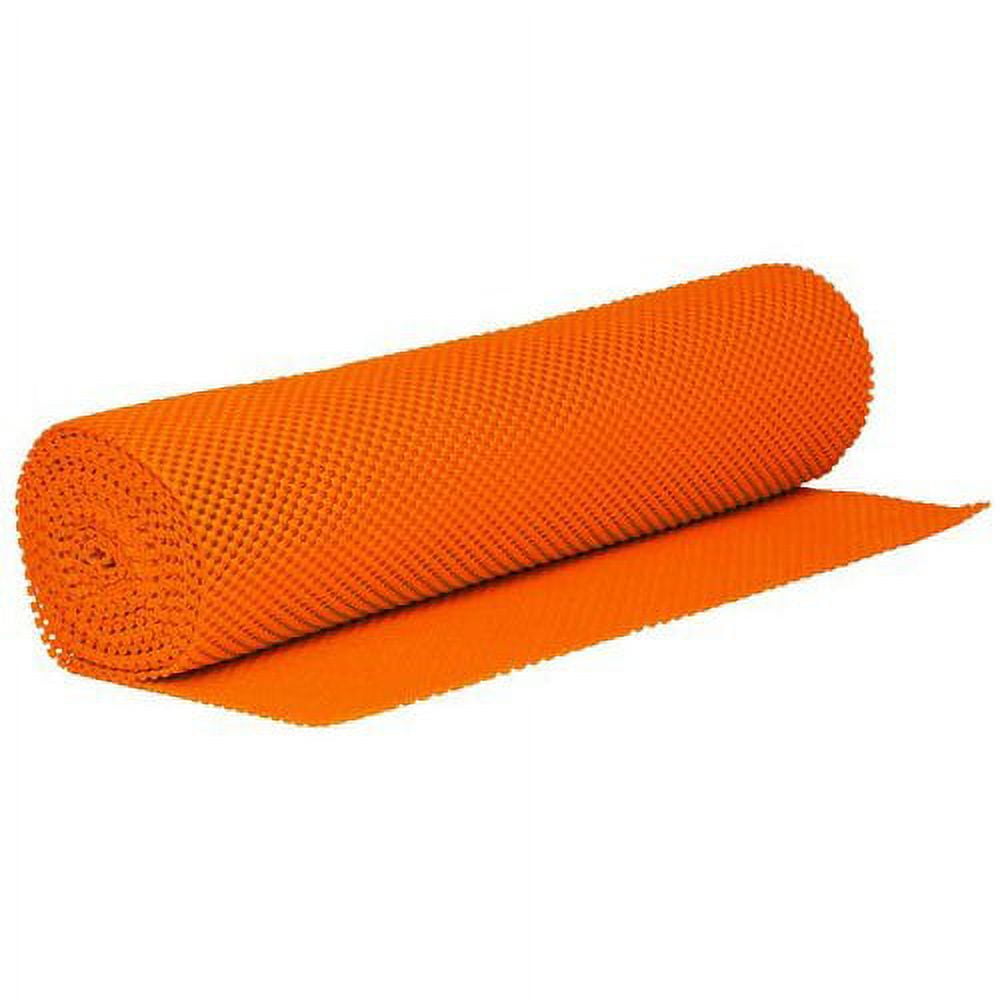 Viper Tool Storage VLINEROR 18-Inch Wide x 12-Feet Long Drawer Liner, Non-Slip Non-Adhesive Grip, Orange