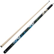 Viper Underground Dia de los Muertos 58" Billiard/Pool Cue, 2 Piece, 21 Ounce
