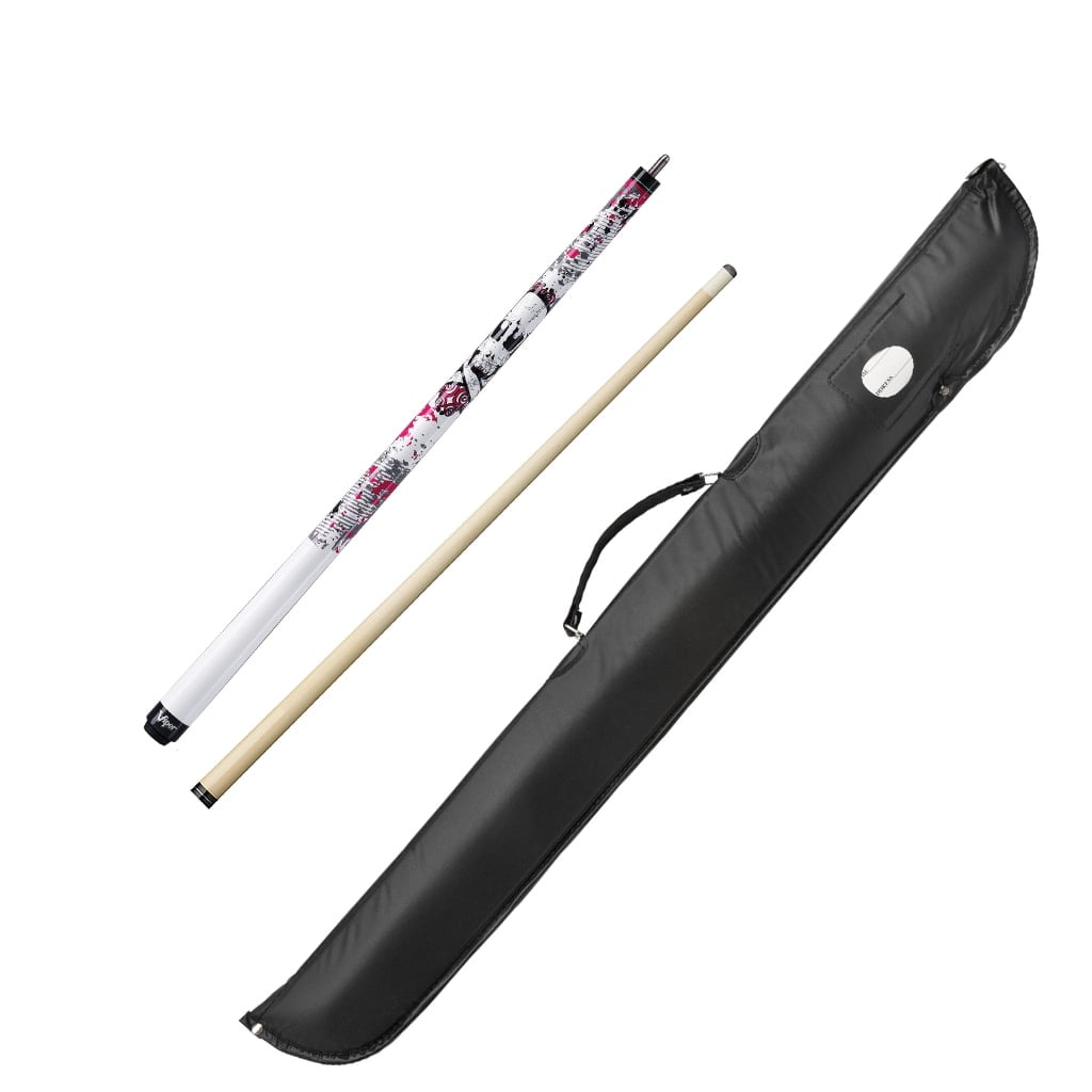 Maple Hardwood Pink Cue with Leatherette Case
