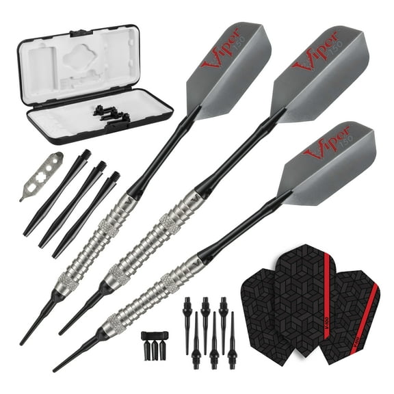 Viper V-Factor 90% Tungsten Professional Soft Tip Dart Set, 20 Grams