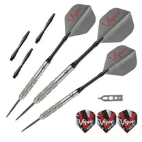 Viper V-Factor 90% Tungsten Professional Steel Tip Dart Set, 24 Grams