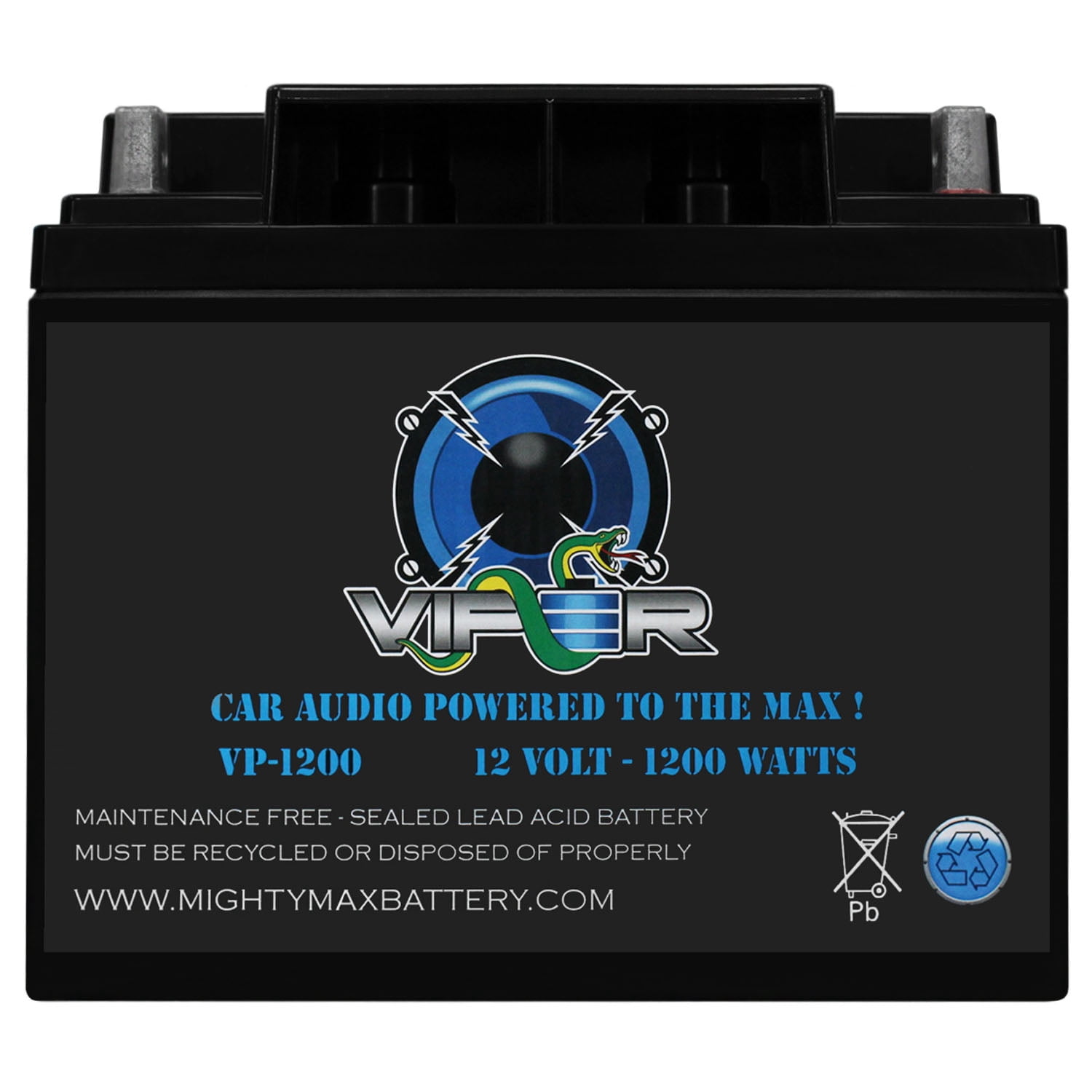Viper VP-1200 12V 1200 Watt Power Battery To Power Car Stereo System