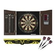 thumbnail image 1 of Viper Vault Deluxe Dartboard Cabinet with Built-In Pro Score, Dead-On Dartboard, Edge Throw Line and Black Mariah Darts, 1 of 6