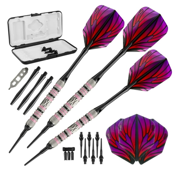 Viper Wings 80% Tungsten Professional Soft Tip Dart Set, 16 Grams
