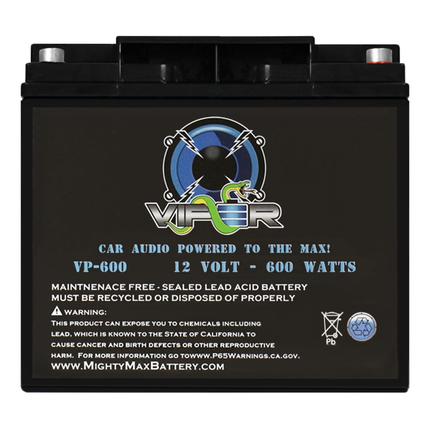 Viper VP-600 600 Watt Replacement Battery for Odyssey PC680