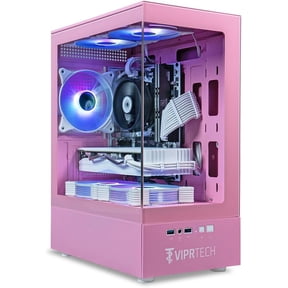 ViprTech Atlas 1.0 Desktop Computer, Home and Office, Ryzen 7, 16GB DDR4 RAM, 500GB SSD, Home PC, Arctic White